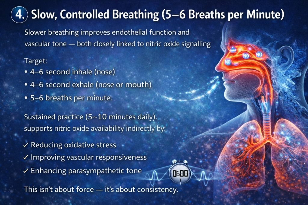 How to Increase Nitric Oxide through Breathing