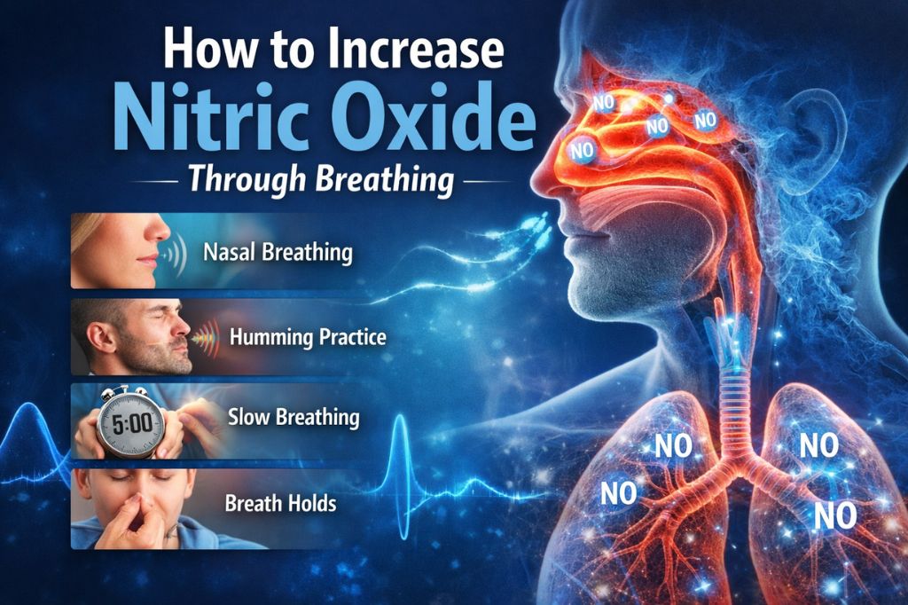 How to Increase Nitric Oxide through Breathing