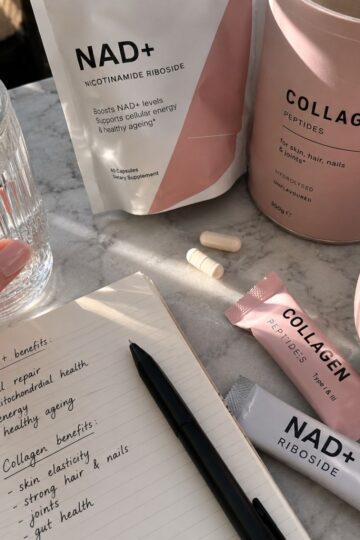 NAD and collagen benefits