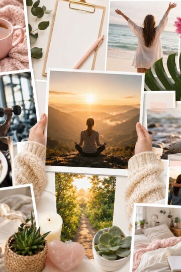 mental health vision board